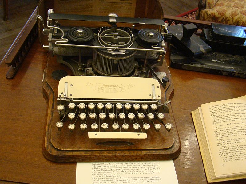 maszyna do pisania Bolesława Prusa